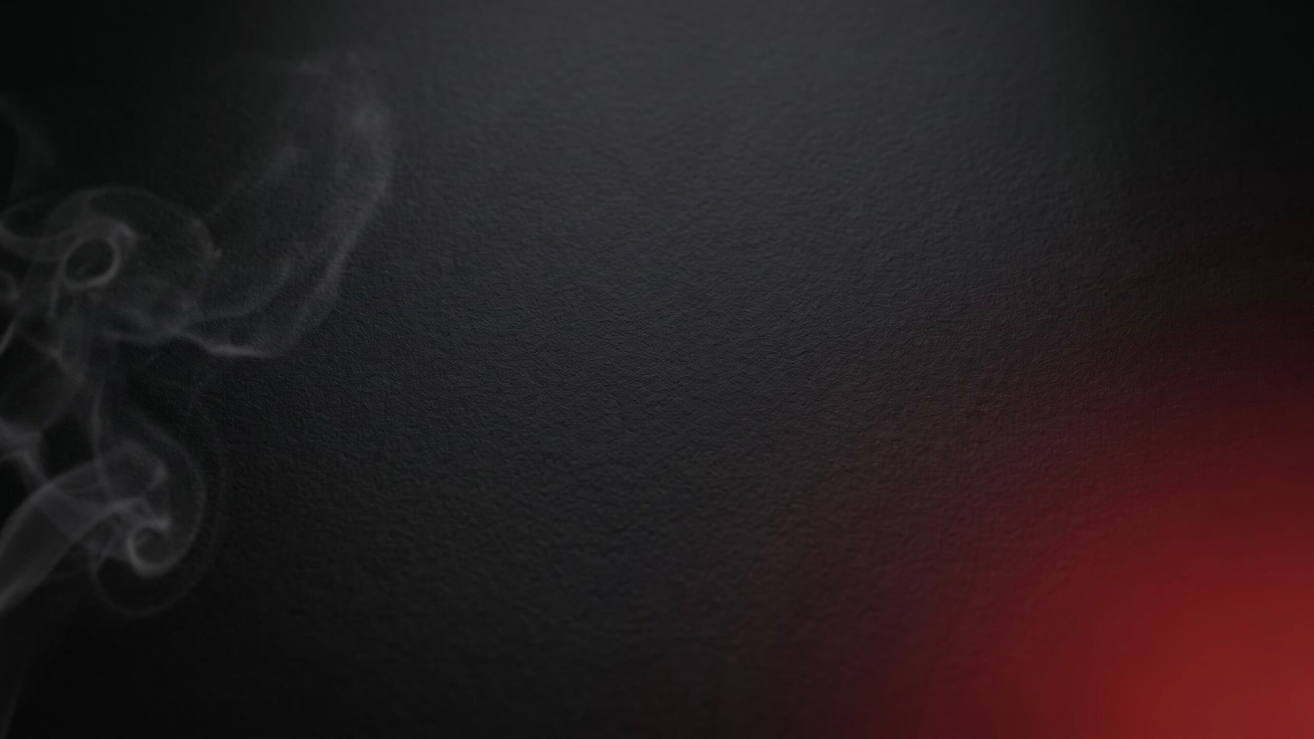 Background slide : fond noir et rouge avec fumée