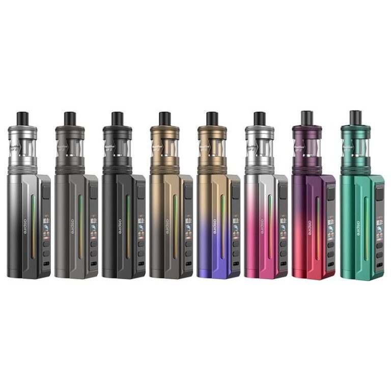 Kit Zelos X80 Aspire avec accu 18650, puissance réglable et Nautilus GT II inclus.