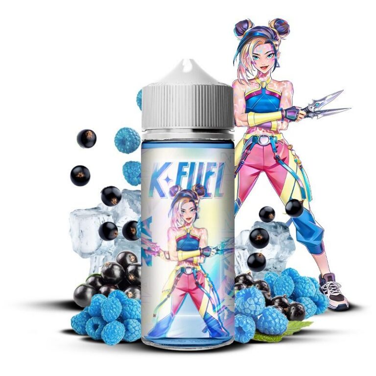 Zia 100ml e-liquide framboise bleue cassis