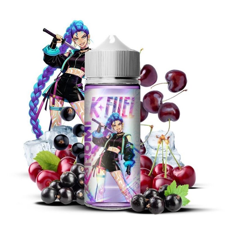 Romi 100ml e-liquide cassis cerise fruits rouges
