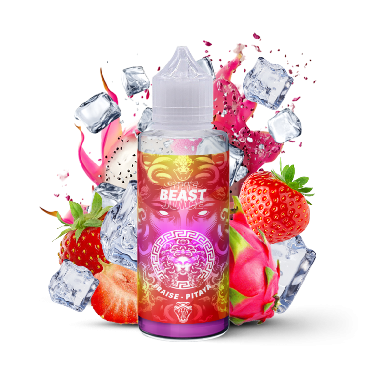 Beast 140ml e-liquide fraise pitaya