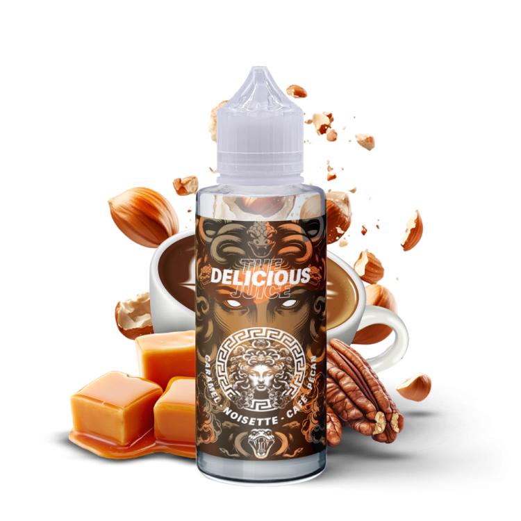 Delicious 100ml e-liquide caramel noisette café pécan