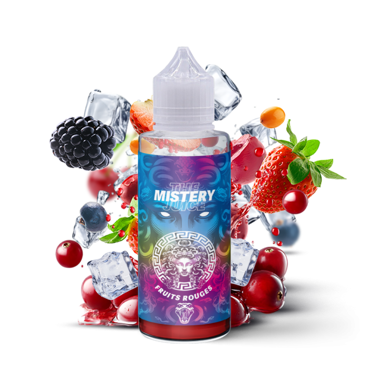 Mistery 100ml e-liquide fruits rouges fraise mûre framboise myrtilles