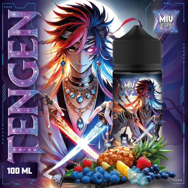 Miv Distrib Tengen 100ml e-liquide baies sauvages framboise bleue ananas
