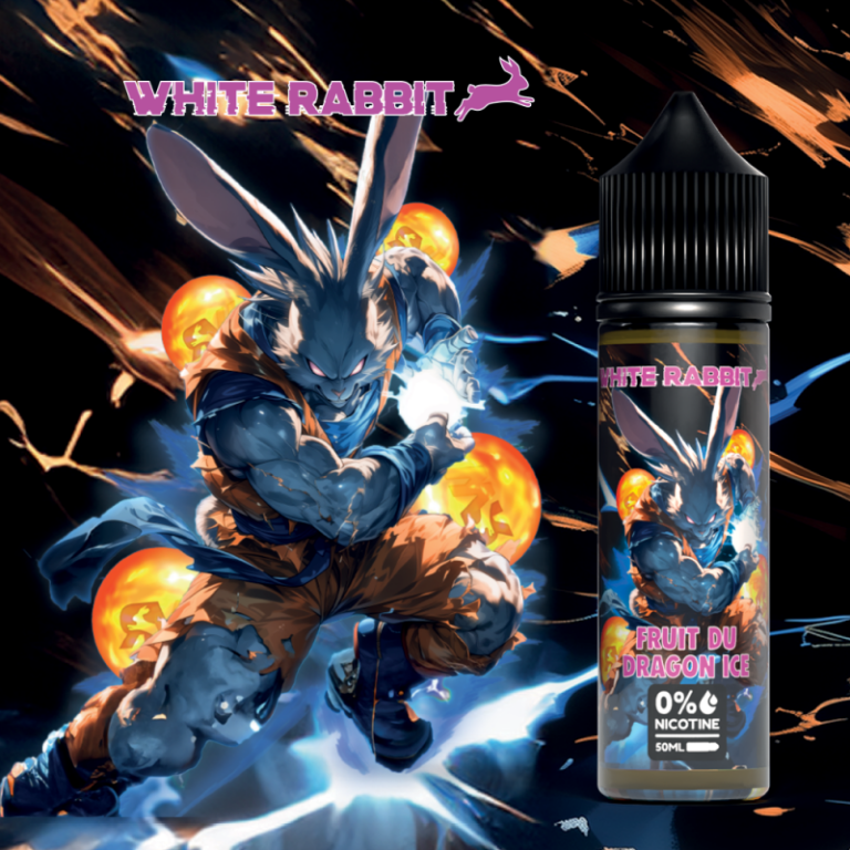 E-liquide White Rabbit saveur exotique et fraîche