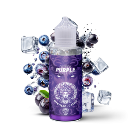Purple 100ml e-liquide myrtille cassis