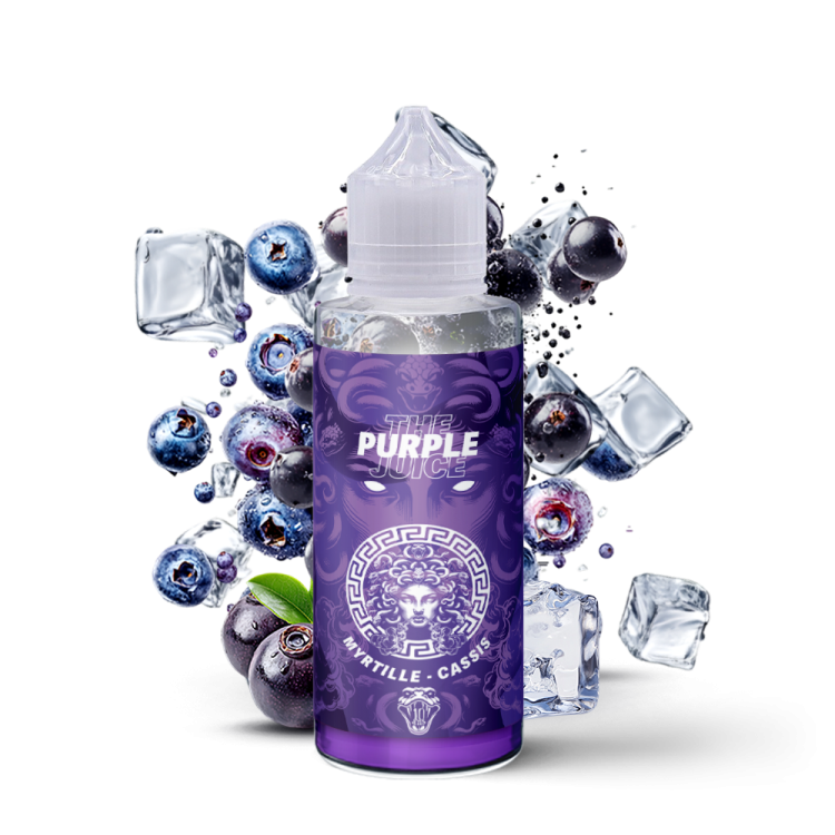 Purple 100ml e-liquide myrtille cassis