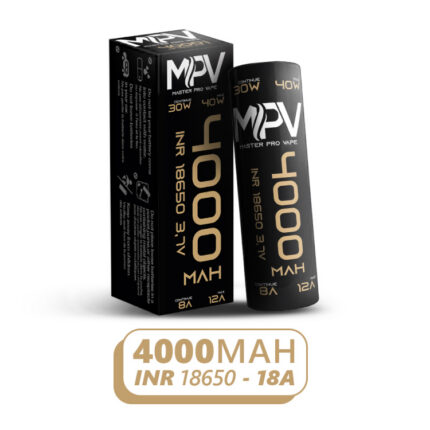 Autonomie RECORD 18650 INR 4000mAh 2.5V 9A continu 18A pulse 30W 60W CE 600 cycles