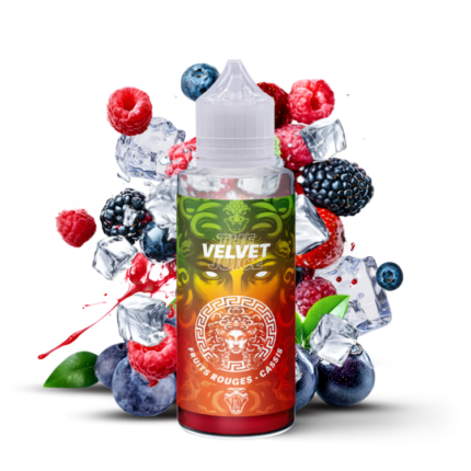 Velvet 100ml, The MDS Juice, e-liquide fruits rouges cassis, e-liquide fruité élégant, e-liquide sans nicotine, France