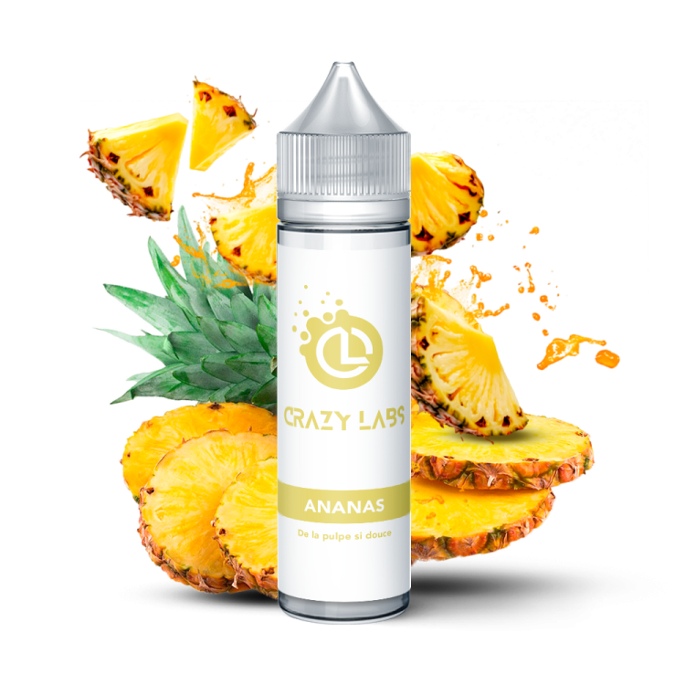 Ananas 75ml e-liquide ananas juteux