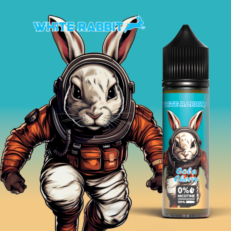 E-liquide White Rabbit saveur boisson pétillante et fruitée