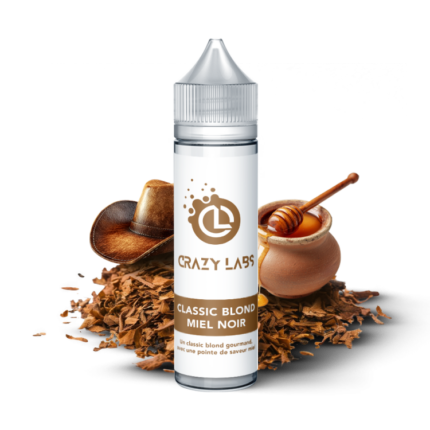 Classic Blond Miel Noir 50ml e-liquide tabac et miel