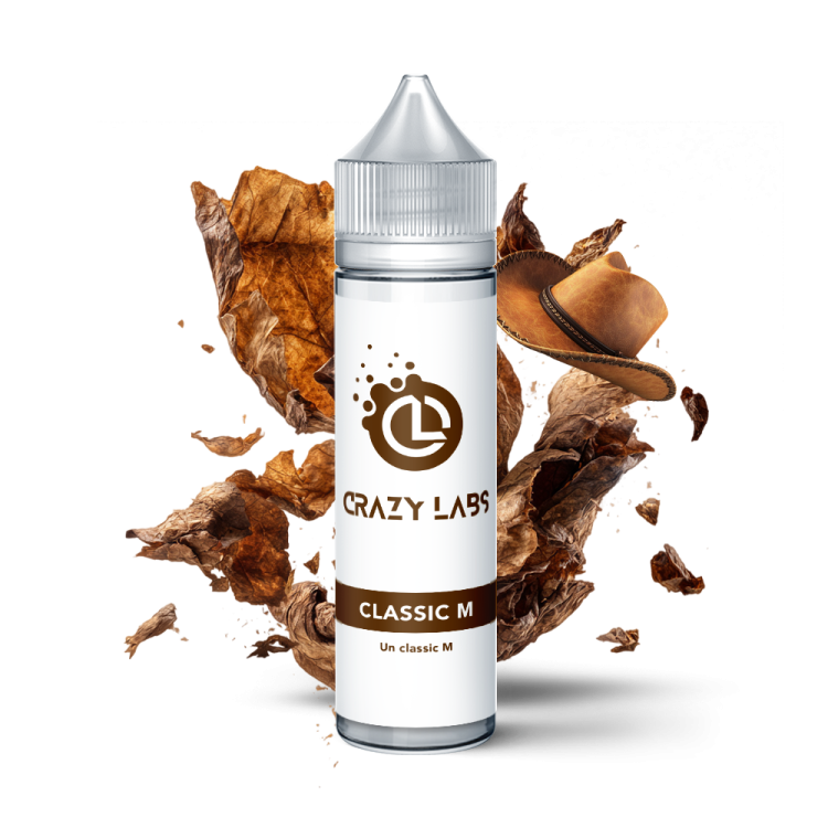 Classic M 50ml e-liquide tabac blond intense