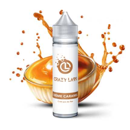 Crème Caramel 50ml e-liquide dessert gourmand