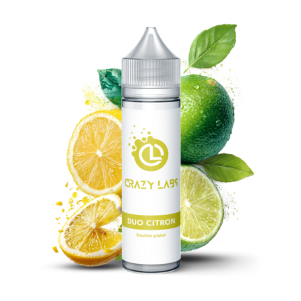 Duo Citron 50ml e-liquide citron jaune et vert