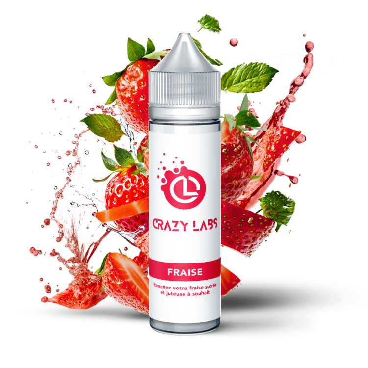 Fraise 50ml e-liquide fraise fraîche