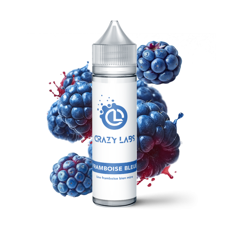 Framboise Bleue 50ml e-liquide framboise bleue
