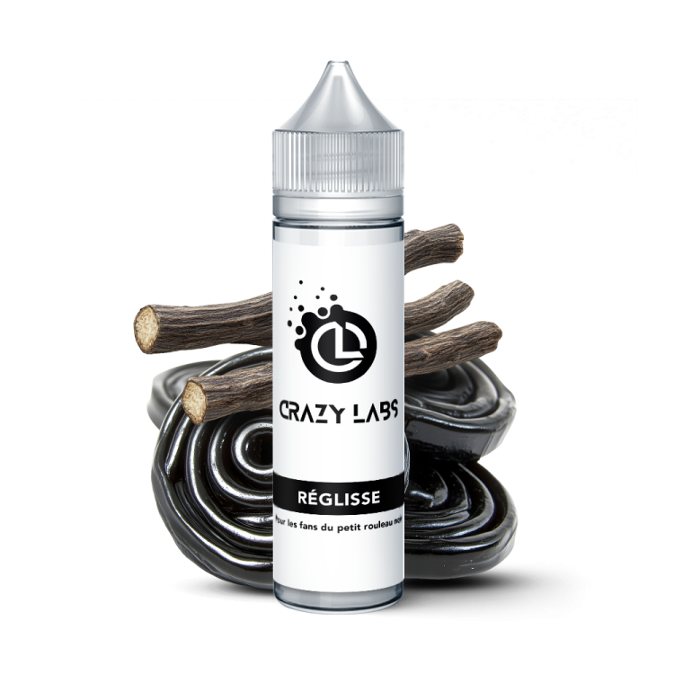 Réglisse 50ml e-liquide sucré