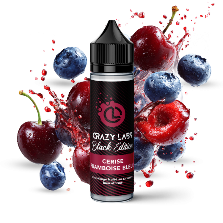 Cerise Framboise Bleue 50ml e-liquide fruité