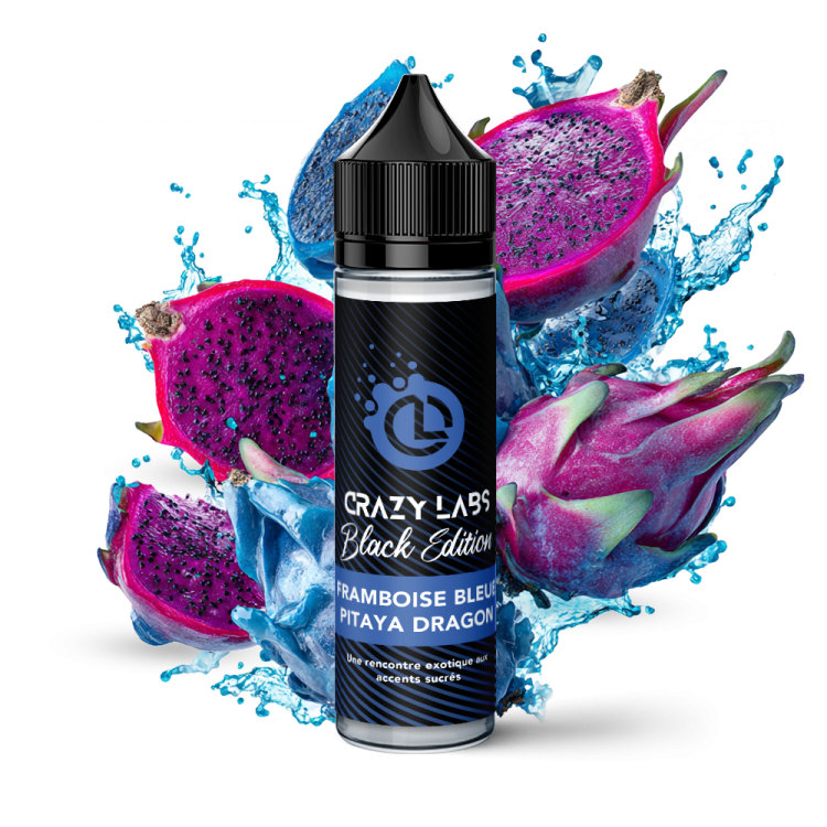 Framboise Bleue Pitaya Dragon 50ml e-liquide exotique