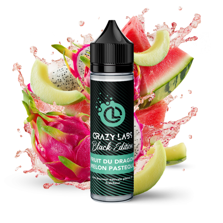Fruit du Dragon Melon Pastèque 50ml e-liquide fruité