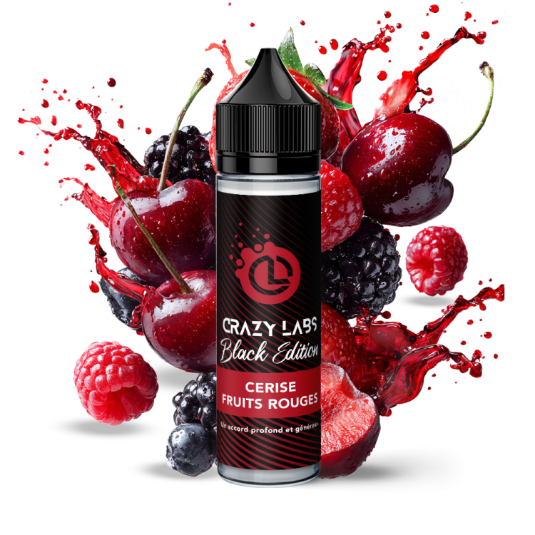 Cerise Fruits Rouges 50ml e-liquide fruité