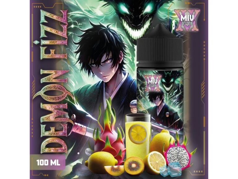 Demon Fizz Miv Distrib 100ml e-liquide pitaya kiwi lemon fizz fruité frais