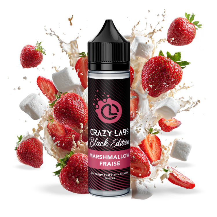 Marshmallow Fraise 50ml e-liquide gourmand