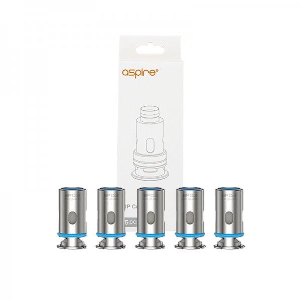 Pack de 5 résistances BP Aspire pour clearomiseur et pod compatible