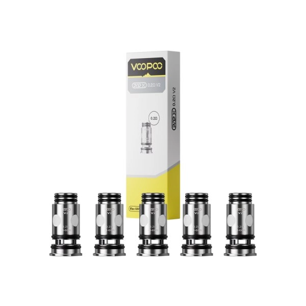 Pack de 5 résistances PnP X V2 Voopoo pour clearomiseur et pod compatible