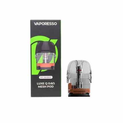 Cartouches Luxe Q Series Vaporesso 3 ml en pack de 4 pour vape MTL et RDL