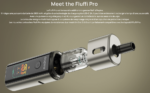 Pod Fluffi Pro Aspire avec batterie 2800 mAh et puissance réglable.