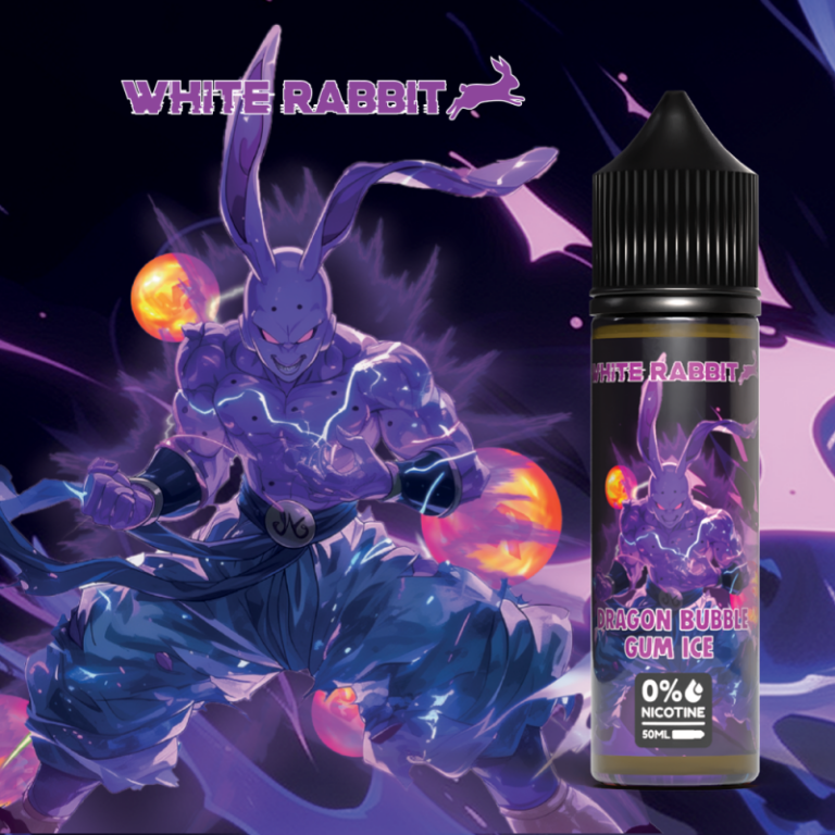 E-liquide White Rabbit saveur gourmande glacée et exotique