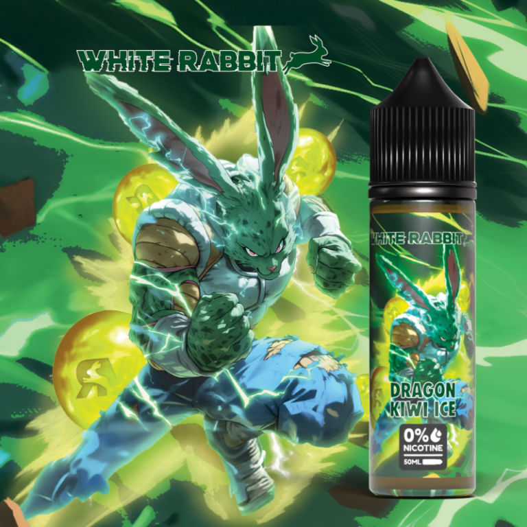 E-liquide White Rabbit saveur exotique fraîche et acidulée