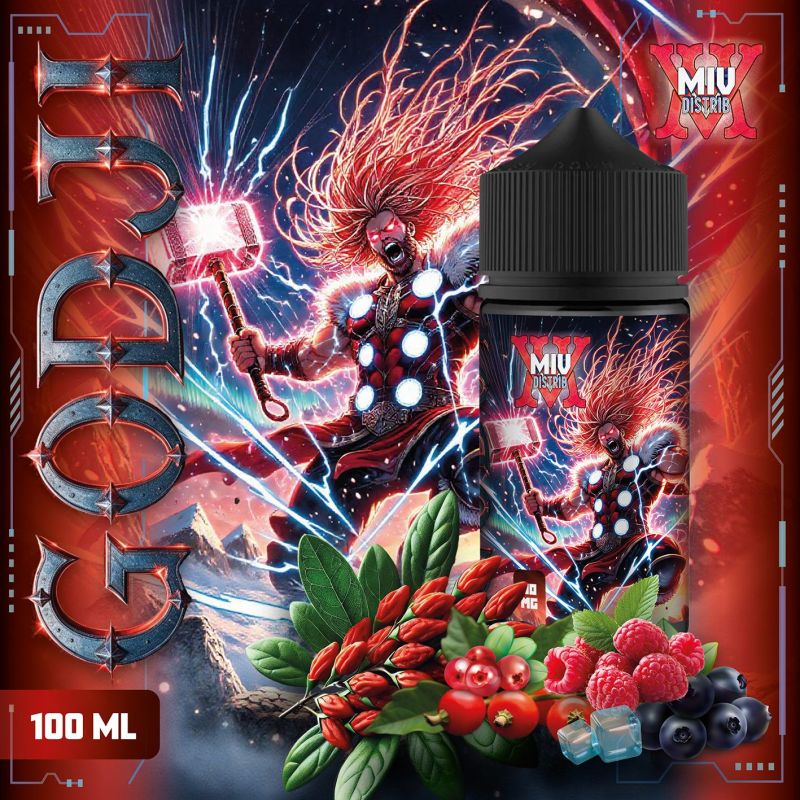 odji Miv Distrib 100ml e-liquide baie de goji framboise cassis fraîcheur