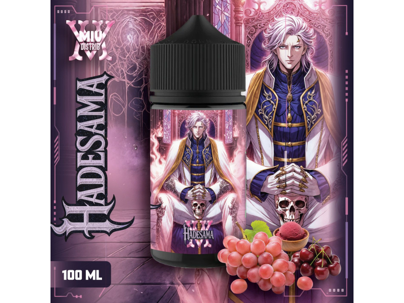 Miv Distrib Hadesama 100ml e-liquide raisin Koshu cerise griotte