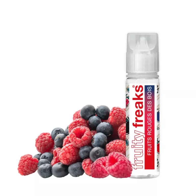 Fruits rouges des bois 50ml e-liquide fruits rouges cassis mûre framboise
