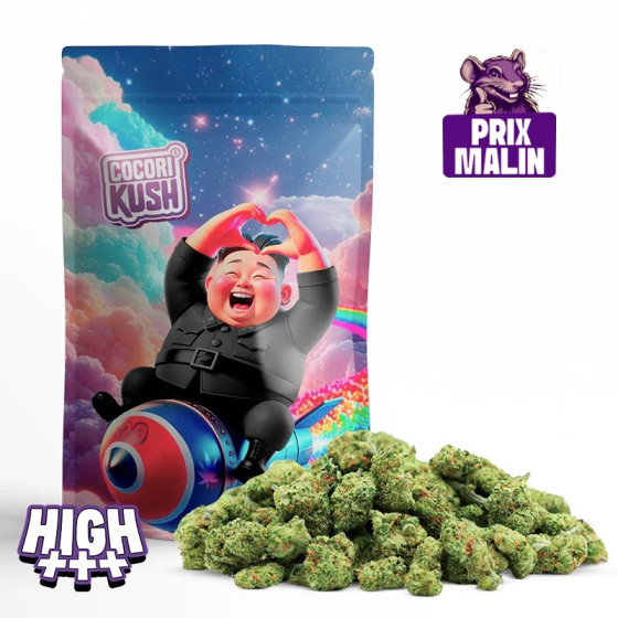 Kim Jung Kush HEC-10 Cocorikush fleur premium 2,5 g