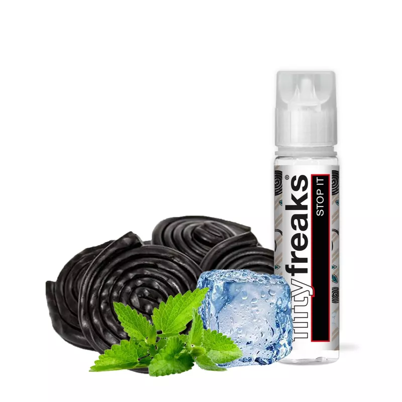 Stop It 50ml e-liquide réglisse menthe fraîche