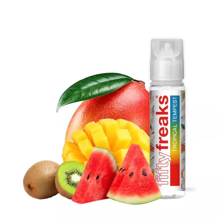 Tropical Tempest 50ml e-liquide kiwi pastèque mangue