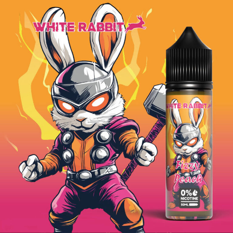 E-liquide White Rabbit saveur fruitée vive et rafraîchissante