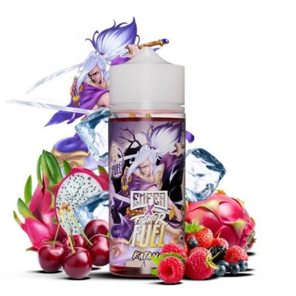 Katana 100ml e-liquide fruit du dragon fruits rouges cerise