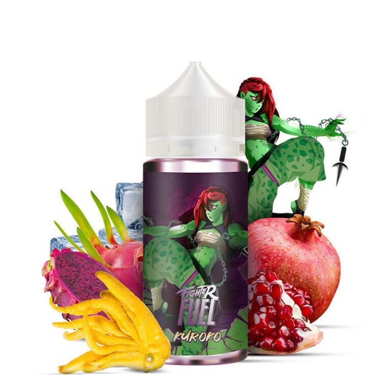 Kuroko 100ml e-liquide fruit du dragon grenade main de Bouddha
