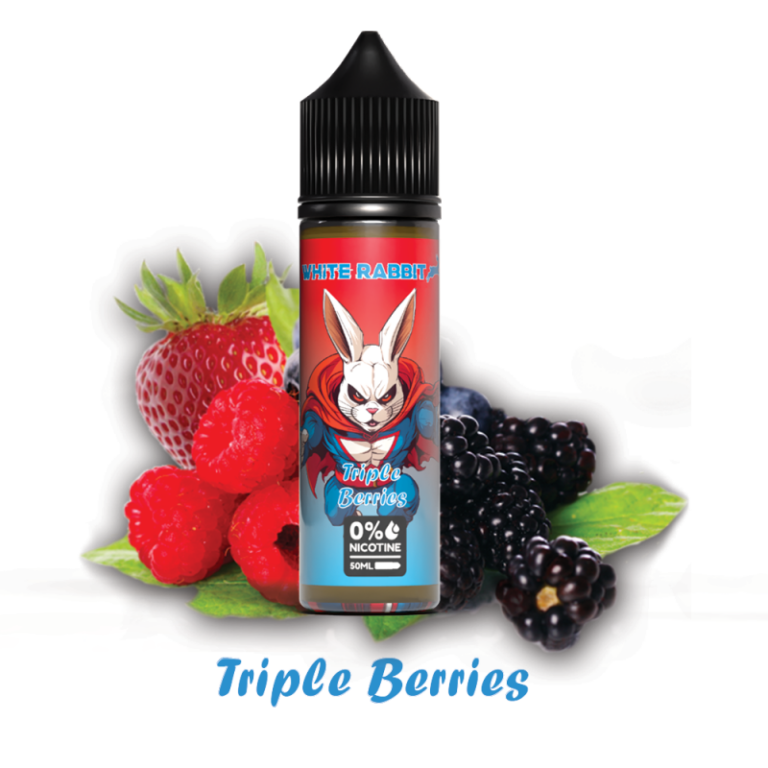 Triple Berries 50ml e-liquide fruits rouges fraise framboise mûre