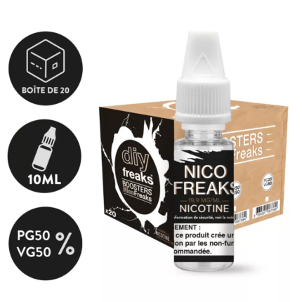 boosters nicotine DIY