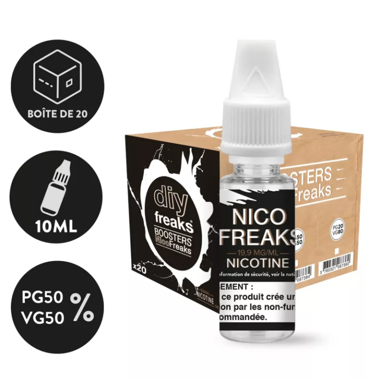 boosters nicotine DIY