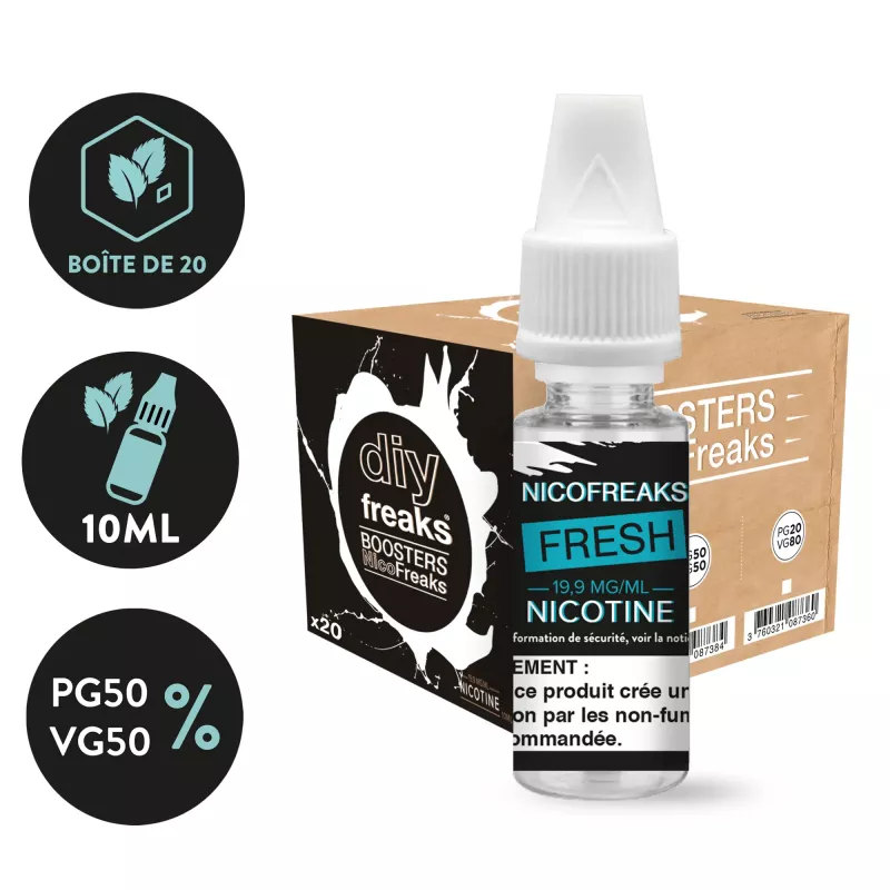 boosters nicotine frais DIY