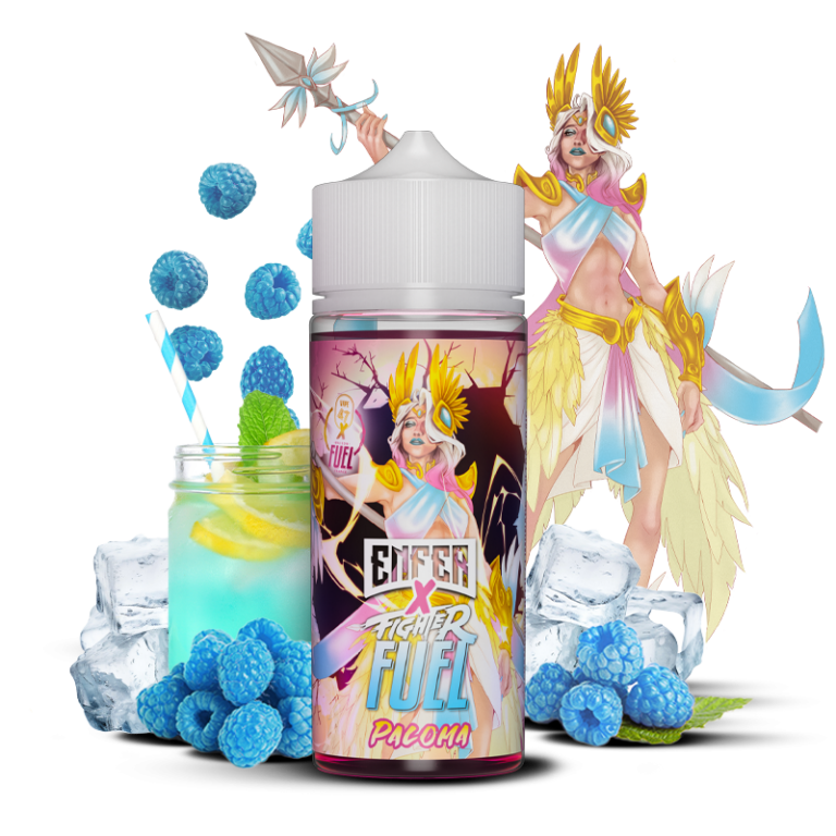 Paloma 100ml e-liquide limonade framboise bleue
