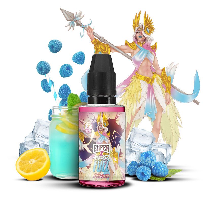 concentré DIY limonade framboise bleue frais
