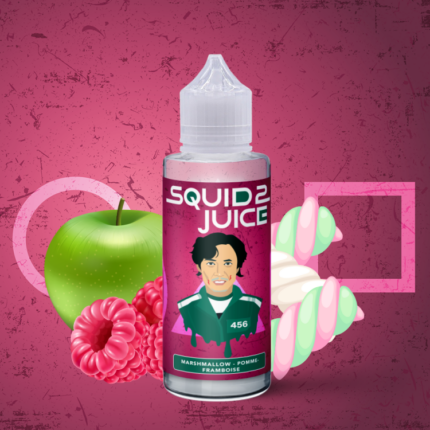 456 100ml e-liquide marshmallow pomme